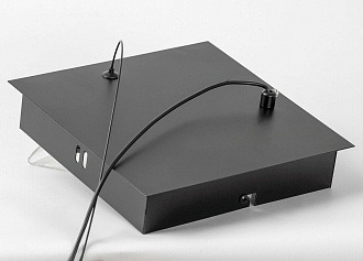 Люстра подвесная 60*35 см, 13*LED*3W  Lussole Gilbert LSP-7174 черный