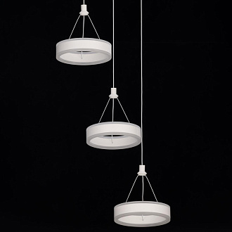 Люстра 46*60/180 см, 100W 4000K Citilux CL719050 Дуэт Белый