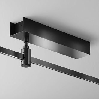 Крепеж 26,5*5,5*12,4 см, Maytoni Technical Magnetic trаck system Flarity черный TRA156C-BB1-B черный