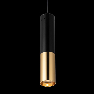 Подвесной светильник LOFT IT Ike 9952-1 черный\золото