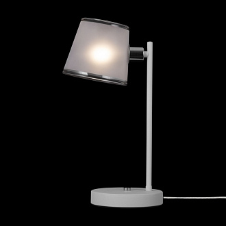 Настольная лампа Freya Gino FR5108TL-01CH, хром-белый