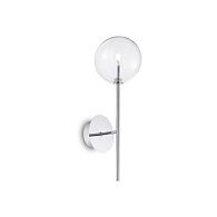 Светильник настенный ideal lux Equinoxe AP1 макс.1x2Вт G4 Хром 200132.  см