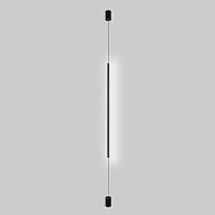 Подвесной светодиодный светильник с утяжелителем 2 см, 18W, 4000K, Eurosvet Thrust 604051 LED, черный