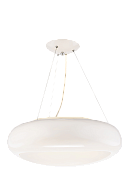 Люстра Ø500 x H150(1000), мм, Т5 22w 4200k, WHITE (Белый) Sfera Sveta 8001/L WHITE