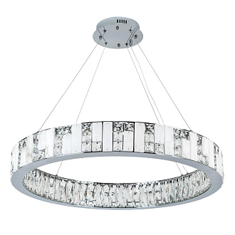 Подвесная люстра 80x50см, LED, 45Вт, 3000 / 6000K, Modelux ML.6985.800P CR Хром