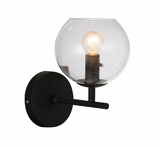 Бра Favourite Schoppen 1491-1W, D215*W150*H220, черный