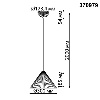 Светильник накладной настенный 25*25*13 см, 1*G9*7W Novotech Felto 370974 черный