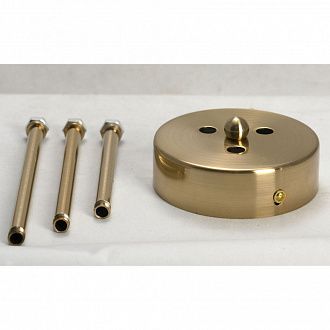 Люстра LSP-8191 белый\бронза диаметр 80 см.