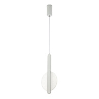 Подвесной светильник 20*2*160 см, LED 6W, 3000 / 6000K, Белый LED4U L8711-2 WH