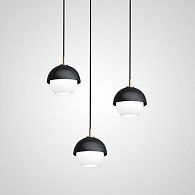 Подвесной светильник CRAIG ONE 20*20*150 см, 1*E27*60W, ImperiumLoft CRAIG01, Чёрный, Латунь