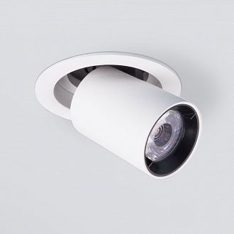 Встраиваемый точечный LED светильник 9917 LED 10W 4200K белый матовый Elektrostandard, вр 7,8 см