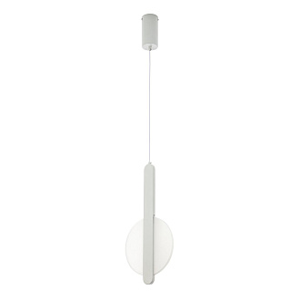 Подвесной светильник 20*2*160 см, LED 6W, 3000 / 6000K, Белый LED4U L8711-2 WH