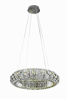 Люстра Ø600 x H1200, мм, 40W 4000K, SAND NICKEL (Песчаный Никель) NewRgy 106PLSK/D600BB SAND NICKEL