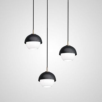 Подвесной светильник CRAIG ONE 20*20*150 см, 1*E27*60W, ImperiumLoft CRAIG01, Чёрный, Латунь
