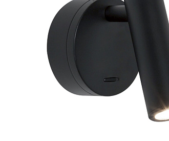 Спот 11 см, 3W, 3000K, Kink Light 08070,19, черный