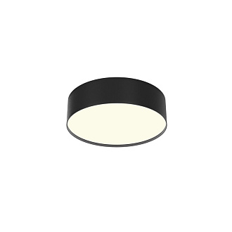 Потолочный светильник 22*6 см, LED 24W 3000K Maytoni Technical Zon C032CL-24W3K-RD-B черный