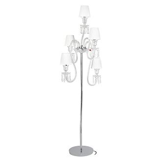 Торшер 175 см, Loft IT Lord 10558F White, хром
