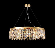 Люстра  800*220, 12*E14, 40W NewRgy Cristallo F6-ф800*H220 H GOLD, H GOLD