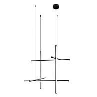 Подвесной светильник 120 см, 30W, 3000K, LOFT IT Coordinates 10393/C Black, черный