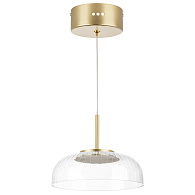 Люстра подвесная 20*15,5 см, 7 W  3000K Lightstar Acrile 738073 золото