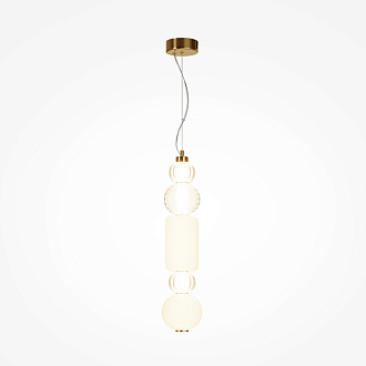 Светильник 15 см, 35W, 3000K, Maytoni Pendant Collar P069PL-L35G3K, золото