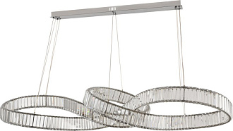 Подвесная люстра 160*53*0 см,  LED, 150W, 3000-6000K, Stilfort VINTAGE  4020/09/16PL хром