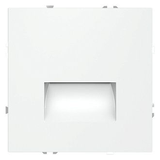 Подсветка светодиодная встраиваемая Voltum S70, белый матовый пластик Soft touch VLS070602