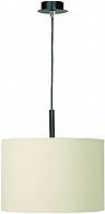 Подвесной светильник Nowodvorski Alice 3458, диаметр 37 см, черный/бежевый