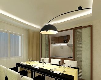 Потолочный светильник Inodesign Pluma Black 44.380
