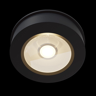 Встраиваемый светильник Maytoni Magic DL2003-L12B4K, 12W LED, 4000K, черный, вр 9 см