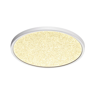 Cветильник 40*2,5 см, LED 32W, 3000/4000 К, IP40, белый, пластик Sonex Omega White, 7661/32L