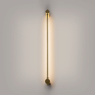 Светодиодный светильник 91 см, 8W, 3000K, Maytoni Rotta MOD413WL-L8G3K, золото