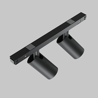 Светильник на шине 3,2*3,2*5,8 см, LED, 3000-6000К, Maytoni Technical Focus Duo TR176-1-2X5WTW-M-B черный