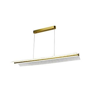 Люстра подвесная 120 см, 55W, 3500K, Aployt Lutka APL.077.13.55, золото