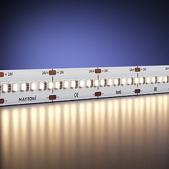 Светодиодная лента Ultra 24В 2216 21,5Вт/м 3000К 5м IP20 201063 Maytoni  Led Strip, цена за метр, отгружается по  5 м