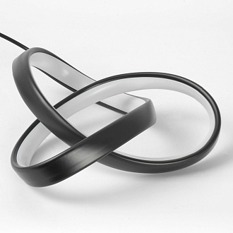 Подвесной светильник 20*160 см, 1*LED*13W 4000K черный Lussole Aberdeen LSP-7151