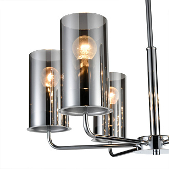 Потолочная люстра  56*42 см, 6*E14 хром Vele Luce Licia VL1923L06
