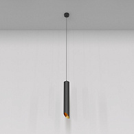 Светильник 6 см, Maytoni Pendant Lipari P044PL-01-40GU10-B, черный-золото