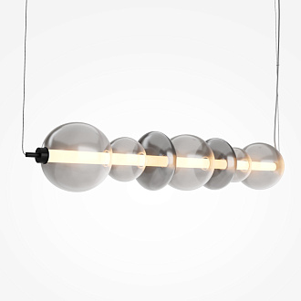 Подвесной светильник 117,5*20*325 см, LED, 40W, 3000К, Maytoni Futuro MOD307PL-L40B3K черный
