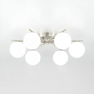 Люстра 66*20 см, LED*70 W, 3000-5500 К, Матовый хром Citilux Адам CL228A161