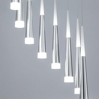 Люстра 45*300 см LED*98 W, 3000 К Citilux Вегас Алюминий CL227140