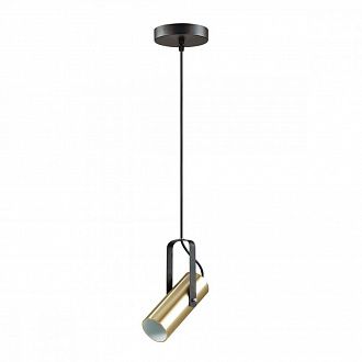 Подвесной светильник Lumion Claire 3714/1 Черный/золото, диаметр 6.5 см