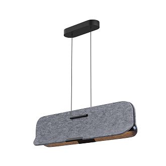 Подвесной светильник Maytoni MOD408PL-L12B3K 90*14*60-220 см, *LED*13W, 3000K, Maytoni Optimista MOD408PL-L12B3K, Черный