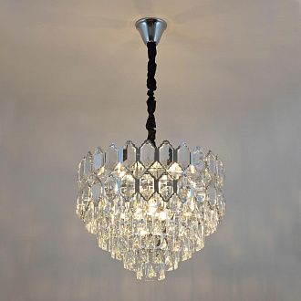 Подвесная люстра 50*50*100 см, Е14 8x40W, Хром MODELUX ML.97007.500 CR