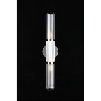 Бра 9*10*48 см, 2*E14, 7W, Aployt Brynia APL.307.41.02, бронзовый