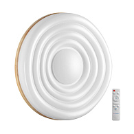 Светильник *47*8,5 см, LED 1*70W, 3000-6000 К, Sonex Fass Wood 7674/EL, белый/натуральное дерево