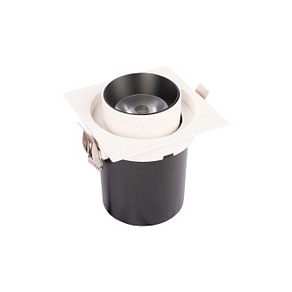 Встраиваемый светильник 9*9*9 см, 1*LED*7W 4000K LOFT IT Apex 10327/B White белый, вр 5,5 см