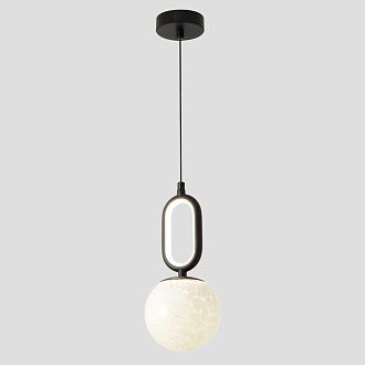 Светильник подвесной *12*27-127 см, *LED*10W, 4000K, Crystal Lux Catkin CATKIN SP1.2, Черный