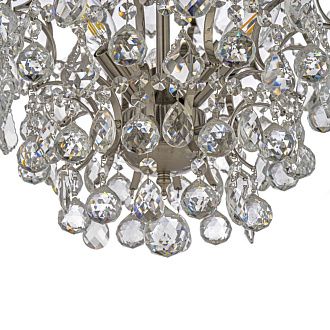Люстра *42*48 см, 6*E14*40W, Dio D`arte Unico Nickel Unico E 1.12.42.600 N, Матовый никель