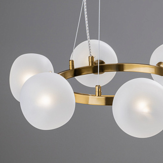 Светильник 49 см, Freya Donuts FR5444PL-06BS, латунь